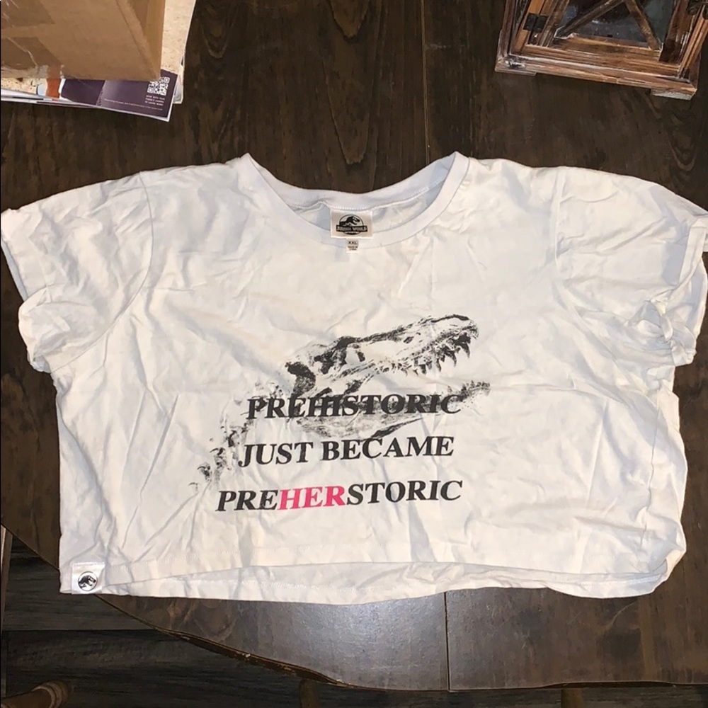 Jurassic World Crop Top